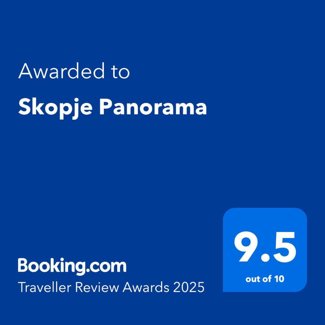 Skopje Panorama Leilighet Eksteriør bilde